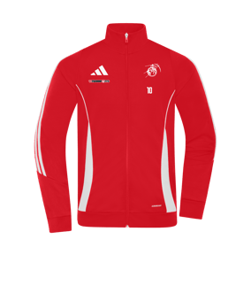 adidas Tiro 24 Trainingsjacke Rot Weiss