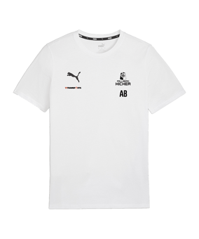 PUMA teamGOAL Casuals T-Shirt Weiss F04