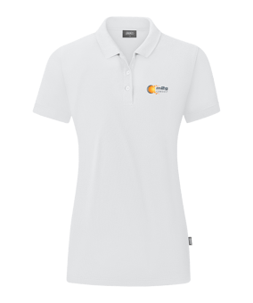 JAKO Organic Poloshirt Damen Weiss F000