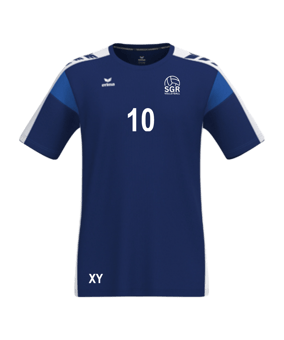 Erima Celebrate 125 Function T-Shirt Blau