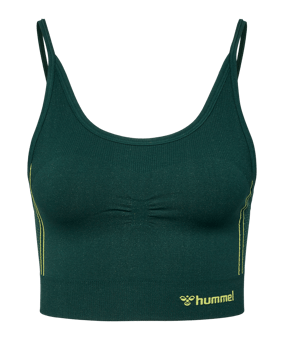 Hummel MT Zone Seamless Sport-BH Damen Grün F6186 - gruen