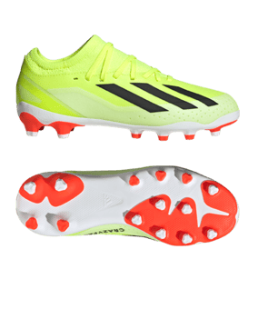 adidas X Crazyfast League MG Solar Energy Kids Gelb Schwarz Weiss - gelb