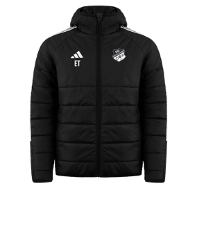 adidas Tiro 24 Winterjacke Schwarz Weiss