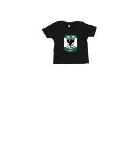 Merch Baby T-Shirt Black | #logo4c