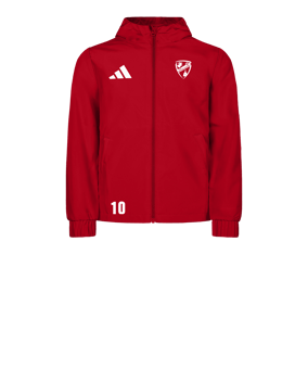 adidas Entrada 26 Jacke Kids Rot