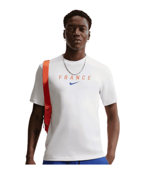 Nike FFF Frankreich Primary T-Shirt Weiß F102 - weiss