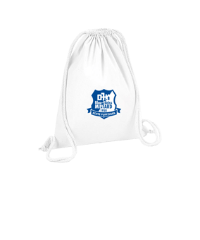 Merch Organic Premium Cotton Gymsack White | #logo4c