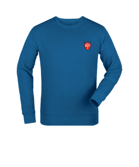 Merch Roller Sweatshirt Royal Blue | #justlogo4c