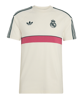 adidas Originals Real Madrid T-Shirt Beige - beige