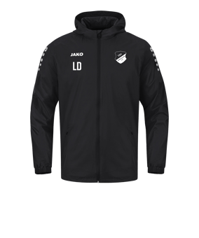 JAKO Team 2.0 Allwetterjacke Schwarz F800