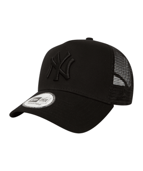 New Era Clean Trucker New York Yankees Cap Schwarz - schwarz