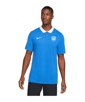 Nike Park 20 Poloshirt Blau Weiss F463