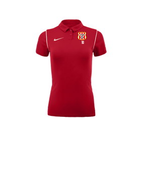 Polo femme Nike Park 20 rouge blanc F657 