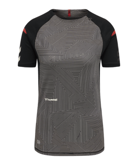 Hummel Pro XK Trikot Damen Grau Schwarz F2353 - grau