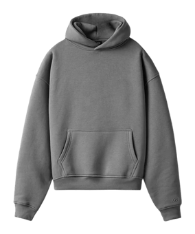 Burocs Basic Hoody Grau - grau