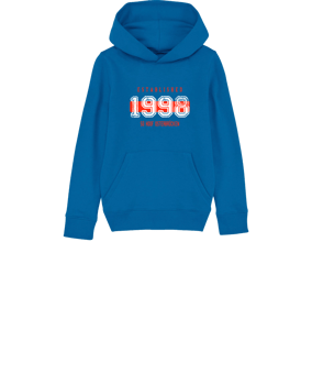 Merch Mini Cruiser 2.0 Hoody Kids Royal Blue | #established