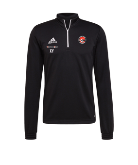 adidas Entrada 22 HalfZip Sweatshirt Schwarz