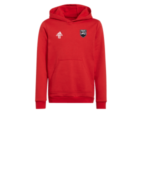 Sweat à capuche enfant adidas Entrada 22 Rouge 