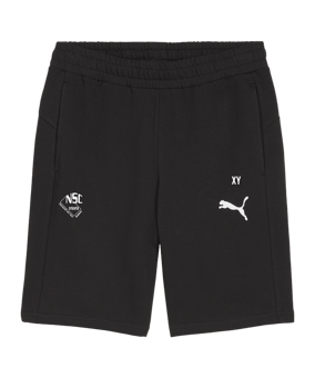 PUMA teamGOAL Casuals Shorts Schwarz F03