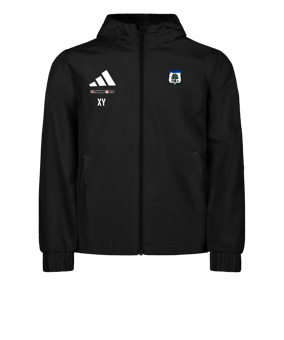 adidas Entrada 26 Regenjacke Schwarz
