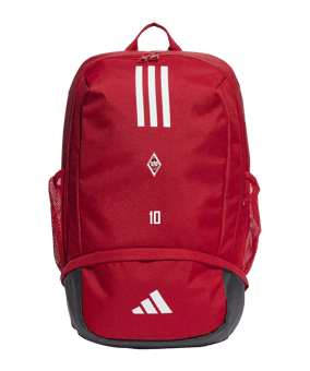adidas Tiro 23 League Rucksack Rot Schwarz Weiss