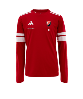 adidas Squadra 25 Trikot Langarm Rot