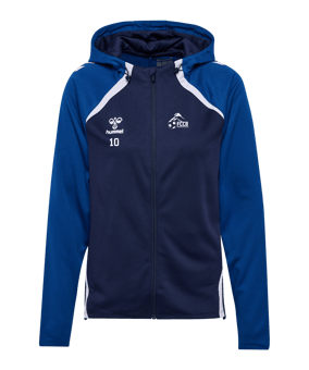 Hummel Veste à capuche Bleu C7317 