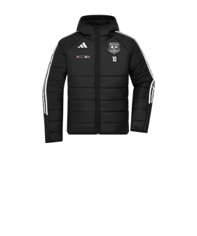 adidas Tiro 24 Winterjacke Kids Schwarz Weiss