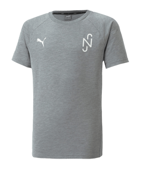 PUMA NJR Evostripe T-Shirt Kids Grau F05 - grau
