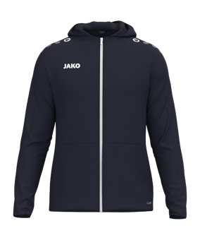 JAKO One Kapuzenjacke Blau F900 - blau