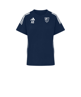 adidas Tiro 24 T-Shirt Damen Blau Weiss