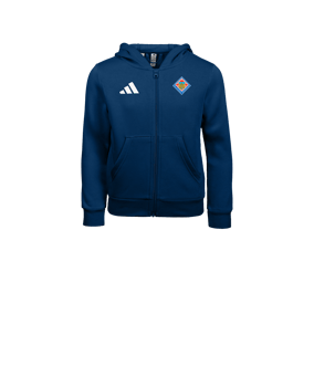 adidas Entrada 26 Kapuzenjacke Kids Blau