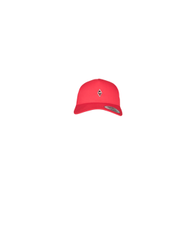 Merch 5 Panel Retro Trucker Cap Red