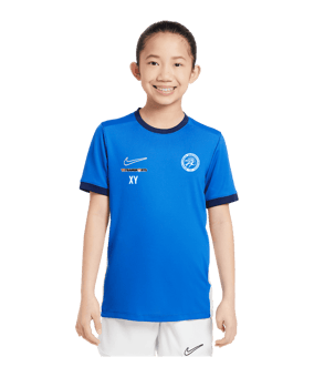 Nike Academy 25 Trainingsshirt Kids Blau F463