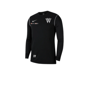 Nike Park 20 Sweatshirt Kids Schwarz Weiss F010