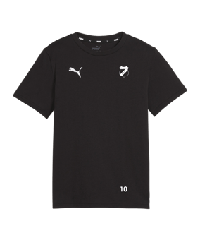 PUMA teamGOAL Casuals T-Shirt Kids Schwarz F03