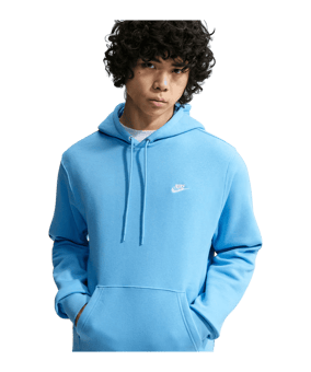 Nike Club Hoody Blauw K497 - blauw