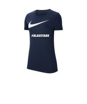 Nike Park 20 T-Shirt Swoosh Damen Blau F451