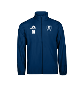 adidas Entrada 26 Regenjacke Dunkelblau