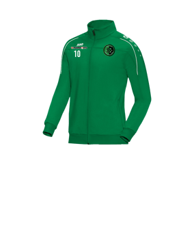 JAKO Classico Polyesterjacke Kids Grün Weiss F06
