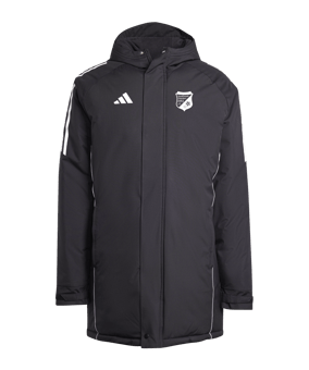 adidas Tiro 24 Winterjacke Schwarz Weiss