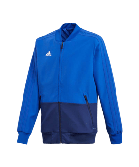 adidas Condivo 18 Präsentationsjacke Kids Blau - blau