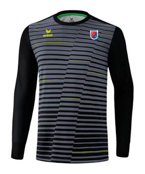 Erima Torwarttrikot Pro Schwarz Grau