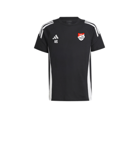 adidas Tiro 24 T-Shirt Kids Schwarz Weiss