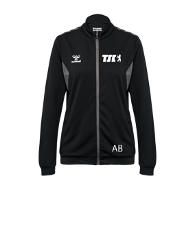 Hummel hmlAUTHENTIC PL Trainingsjacke Damen Schwarz F2001
