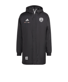 adidas Entrada 22 Stadium Jacke Schwarz