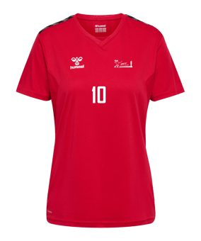 Hummel hmlAUTHENTIC PL Trikot Damen Rot F3062