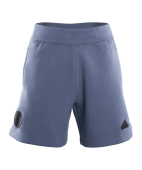 adidas FC Schalke 04 Z.N.E. Short Graublau - blau