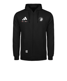 adidas Entrada 26 Kapuzenjacke Schwarz