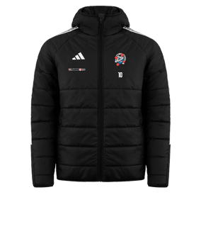 adidas Tiro 24 Winterjacke Schwarz Weiss